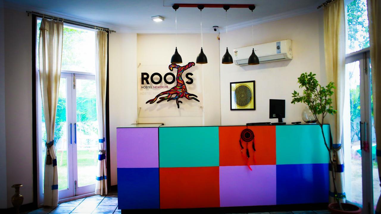 Roots Hostel Yeni Delhi Dış mekan fotoğraf